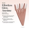 thumbnail image 2 of Kitsch Dermaplane Razor for Women Face – Face Razors for Women & Men, Eyebrow Trimmer & Face Shaver – Exfoliating Facial Razor & Skin Care Tool for Smoother Skin - Terracotta, 6 pcs, 2 of 4