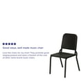 thumbnail image 4 of Flash Furniture HERCULES Series Black High Density Stackable Melody Band/Music Chair, 4 of 12