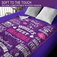 thumbnail image 4 of Grandma Gift, Grandma Blanket, Gifts for Grandma from Granddaughter, Grandma Blanket from Grandkids, Best Grandma Gift, Gifts for Grandma from Grandson Throw Blanket 60" x 50\u201d, 4 of 6