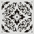 thumbnail image 4 of Pintura de pared, muebles de piso, plantilla de pintura decorativa 30 * 30, decoración de pintura, 4 of 5