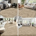thumbnail image 7 of 8x10 Area Rug for Living Room:Ultra Soft Fluffy Shag Beige Rugs,Large Fuzzy Plush Indoor Non Slip Carpet Washable Rug for Bedroom Kids Nursery Office Dorm Modern Decor(Beige 8'x10'), 7 of 7
