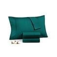 thumbnail image 1 of SGI Bedding Shams Pair 26x26" Size Egyptian Cotton 1000 TC Shams Mediterran blue Solid, Pack of 2, 1 of 7