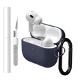 thumbnail image 1 of Funda de Silicona Brujula para AirPods Pro 3 2025 Azul Oscuro, 1 of 6