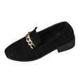 thumbnail image 6 of Mepaouo Womens Loafers Shoes Platform Chunky Low Heel Pumps Comfortable Slip on Work Dressy Shoes, 6 of 7