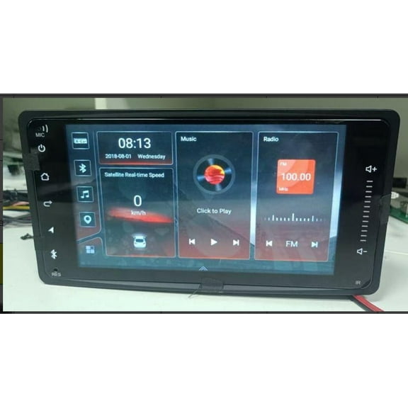 4 64G Android 14 Car Stereo 7in CarPlay Backup Camera Fits for Mitsubishi Outlander 2018-2021