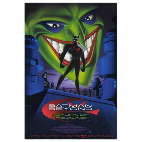 Pop Culture Graphics MOVCF4374 Batman Beyond - Return of The Joker Movie Poster Print, 27 x 40