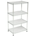 SAFAVIEH Jules Adjustable Chrome Wire Mini Rack Chrome - Walmart.com