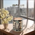 thumbnail image 5 of Rotary Candle Holders Spinning Tealight Holders Carousel for Tabel Decoration for Children Friend (Silver owl)$$Home Decor, Kitchen, & Other, 5 of 7