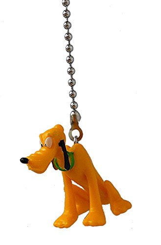 Walt DISNEY Classic Movie assorted Characters CEILING FAN PULL light chain (Pluto)