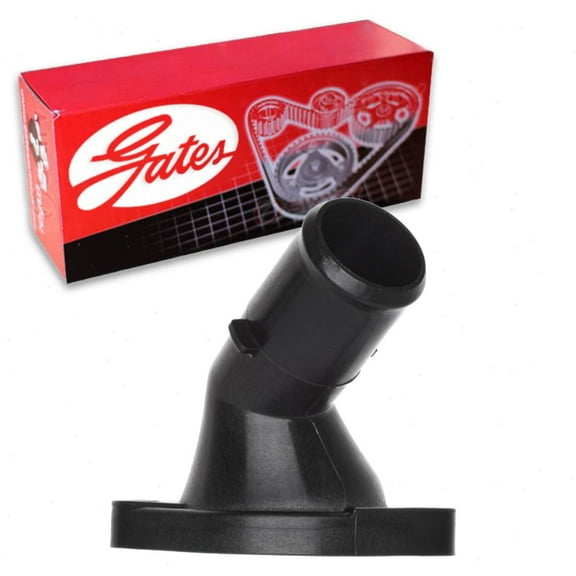 Gates Engine Coolant Water Outlet compatible with Toyota Highlander 2.7L L4 2014-2018