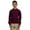 Maroon, variant on The Gildan Youth Heavy Blend 8 oz, 50/50 Fleece Crew - ROYAL - L