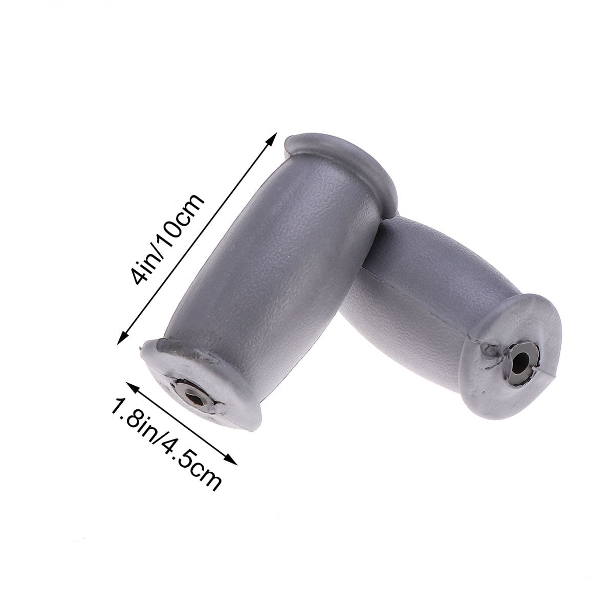 Shuliwen Replacement Crutch Parts Crutch Hand Grips Kit Grey