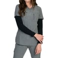 thumbnail image 3 of Medgear Fusion-Newport Scrubs Top for Women with 2 Chest Pockets, 3 of 4
