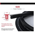 thumbnail image 3 of 1 x 160cm Rubber Car Dashboard Sealing Strips Edges Gap Sealing Strips Universal, 3 of 5