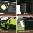 thumbnail image 5 of KingChii 3-Burner 27" Propane Griddles Outdoor Flat Top Gas Grill Griddle for Camping, Tailgating, BBQ, Parties, Backyard & Patio, 5 of 12