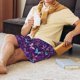 thumbnail image 5 of Fotbe Bright Purple Butterflies Pantalones Cortos de Pijama para Hombre, Ropa de Dormir, Pantalones de Pijama Cortos para Hombre-3X-Large, 5 of 6