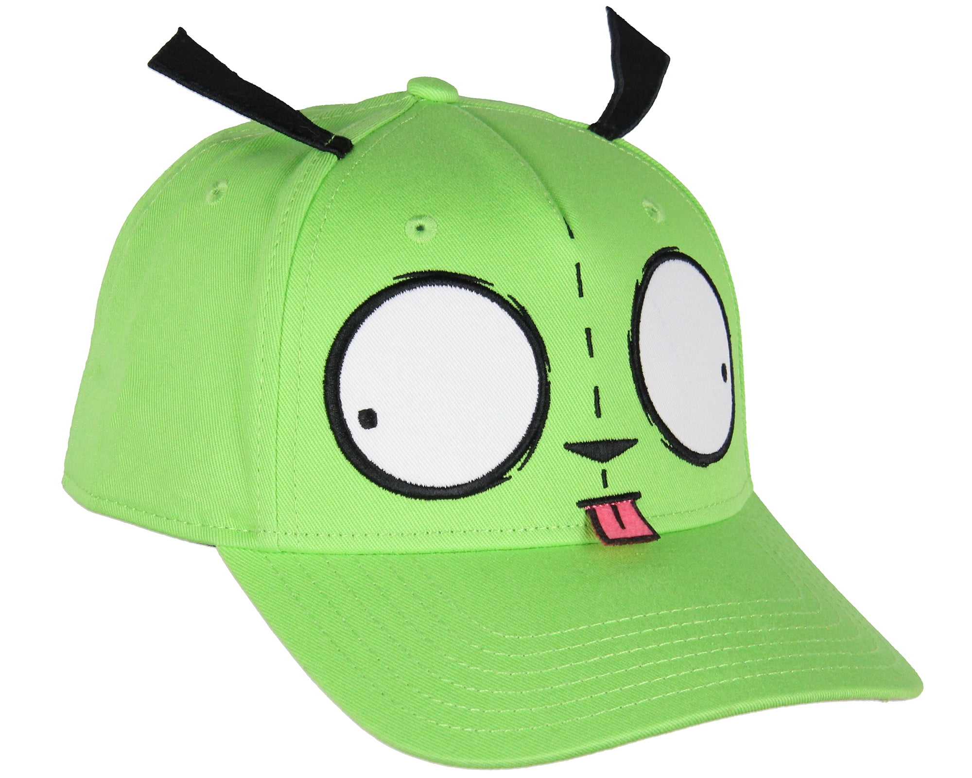 Nickelodeon Invader Zim Adult Gir Face with Ears Snapback Hat for Men and Women
