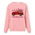 thumbnail image 3 of Baqcunre Valentine'S Day Shirts For Women 2024 Sweatshirt Cute Heart Shaped Printed Pullover Crewneck Shirt(Pink S-4XL),Long Sleeve Shirts For Women Graphic Tees Womens Fashion Womens Tops, 3 of 3