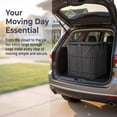 thumbnail image 5 of Extra Large Capacity Storage Bags, Collapsible Moving Storage Bin with Reinforced Handles, Spacious Zippered Organizer for Bedding, Comforters, Clothes & Quilts, Top-Full Opening Design(110L), 5 of 7