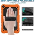 thumbnail image 4 of Samsung Galaxy Tab A 10.1 Case 2019 | SM-T510/T515 Shockproof Rugged Protective Case Cover with Built-in Screen Protector, 360 Stand,Hand Strap& Shoulder Strap for Galaxy Tab A 10.1 Inch, 4 of 6