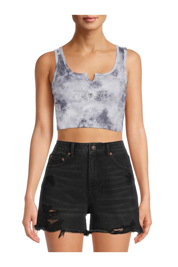 Juniors’ Tie Dye Tank Top