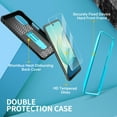 thumbnail image 2 of FITO For Moto G 5G 2022 Case, Phone Case with Screen Protector and Kickstand (Blue), 2 of 7