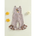 thumbnail image 5 of Thanksgiving Baby Girl Outfits Turkey Romper Long Flared Jumpsuit Overalls 6 12 18 24 Months 2 3 4 5 Years Old Toddler Girl Thanksgiving Clothes, 5 of 9