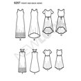 thumbnail image 4 of Simplicity Creative Patterns New Look 6297 Vestido de punto para niña A (8-10-12-14-16), 4 of 4