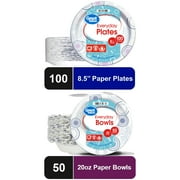 Great Value Paper Plates and Bowls bundle