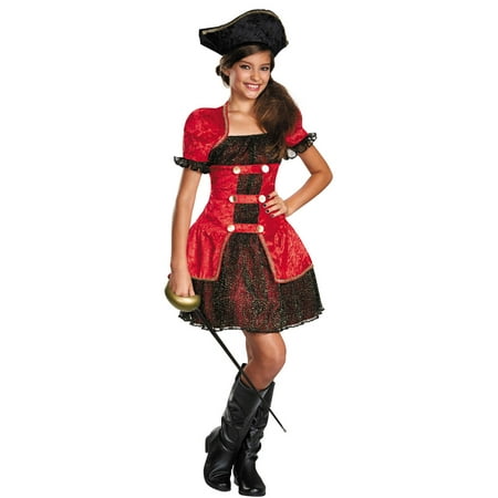 Tween High Seas Lass Pirate Girls Costume