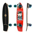 thumbnail image 1 of Flow Surf Skates Cruiser - Camion de Sculpture de Pont Érable Nord-Américain 29 Pouces"x10 Pouces" 7 Plis Entièrement Assemblé Supporte jusqu'à 275 Lb pour une Sculpture Façon Surf, 1 of 5