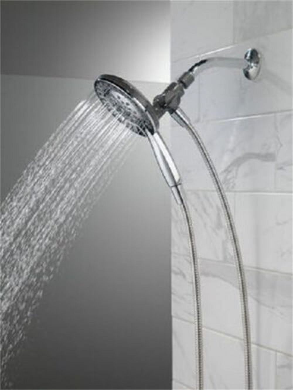 Delta In2ition Dual Shower Head 1.75 GPM 4-Setting 75955 - image 5 of 6