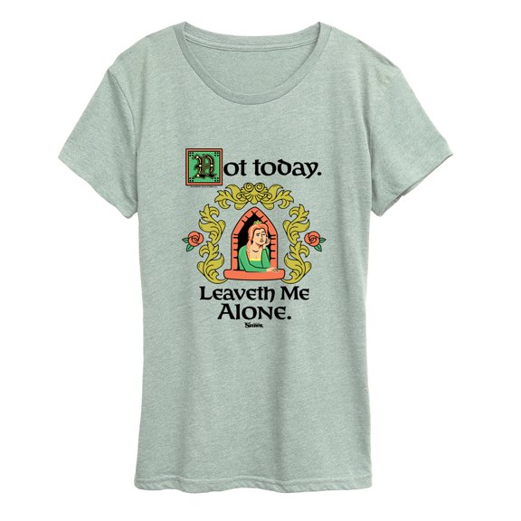 Shrek - Leaveth Alone Short Sleeve Graphic T-Shirt
