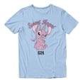 thumbnail image 2 of Disney Lilo & Stitch Sweet Angel 624 Sparkle Men's T Shirt (Light Blue, S-XXXL), 2 of 4