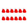 thumbnail image 1 of Mini Sombreros de Punto Navideños Macarena 12 Piezas Rojo, 1 of 8