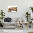 thumbnail image 2 of Stupell Industries Baby Cow Family Animal Watercolor Painting Framed Art Print Wall Art, 30x24, By George Dyachenko, 2 of 8