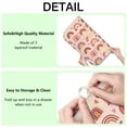 thumbnail image 4 of Bohemian Boho Kitchen Drying Mat - Super Absorbent Microfiber Dish Drying Pad with Boho Theme - Foldable Heat Resistant Countertop Mat for Dishes 18"x24", 4 of 5