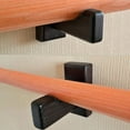 thumbnail image 2 of 2 Pieces Wall Mounted Baseball Bat Rack, Baseball Bat Holder, Baseball Bat Holder, Baseball Bat Holder Containers, for Baseball, Softball, Hockey Stic, 2 of 4