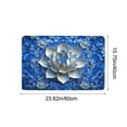thumbnail image 3 of 3D Optical Illusion Doormat | Non-Slip Absorbent Bathroom & Entryway Rug | 40x60cm Waterproof Dirt Trapper for Home, Kitchen & School, 3 of 6