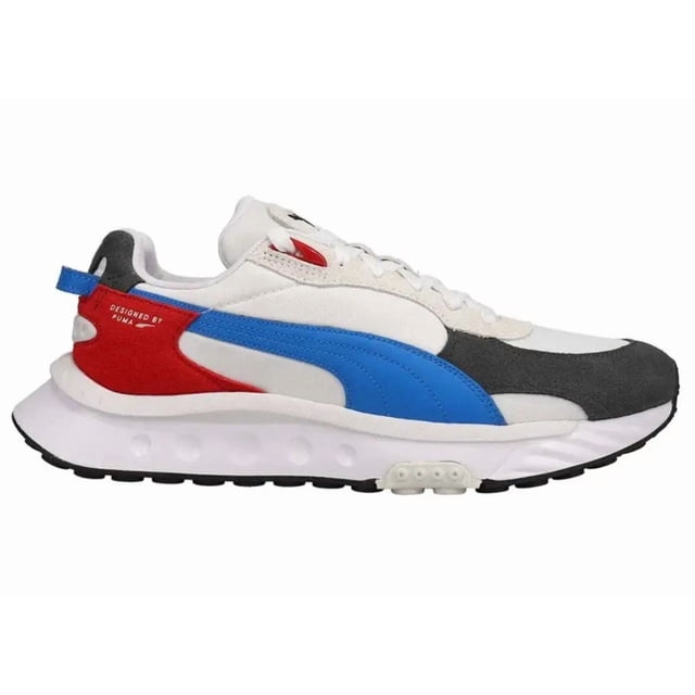 PU & MA Wild Rider Rollin 381517-04 Ebony White Men’s Running Shoes Size 10