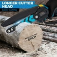 thumbnail image 4 of SUSUZI 8 inch  Mini Chainsaw , Portable Electric Cordless Chainsaw Set,Battery Powered, Small Handheld Chain Saws Pruning for for Wood Cutting Trimming Tree Branches, 4 of 7