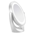 thumbnail image 3 of Howlite Reflect, Espejo LED recargable para maquillaje 5X con doble vista, 1800 mAh con botón TOUCH, 3 of 5
