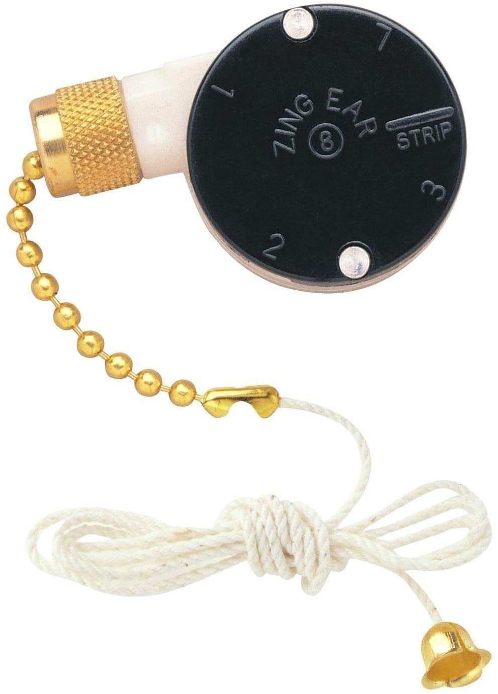 Pull Chain 3-Speed 4-Wire Control Switch for Westinghouse Ceiling Fan 