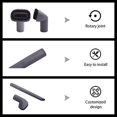 thumbnail image 2 of 3 Packs Upholstery Tool,crevice Tool And Dust Brush Compatible, 2 of 3