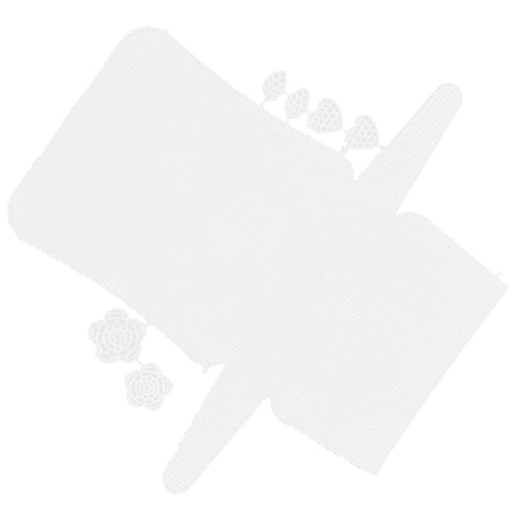 OUNONA Plastic Mesh Sheet Embroidery Plastic Canvas Sheet Bag Making Plastic Mesh Diy Bag Mesh Pad