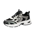 thumbnail image 2 of Willtoo Women's Chunky Fashion Sneakers Casual Sports Shoes Mesh Breathable Athletic Gym Workout Tennis Shoe Platform Thick Walking Shoes, 2 of 5
