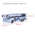 thumbnail image 4 of Simulation Bus, Jouet de Bus Résistant à l'Usure, Enfants Électroniques Adultes Collègues pour Amis Adolescents Blanc, 4 of 8