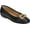 Black Faux Leather, variant on Women's Aerosoles Big Bet Ballet Flat
