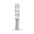thumbnail image 3 of 1.50 Carat Round Diamond Pave Band Ring in 18k White Gold (H-I, VS1-VS2, cttw) Size 7, 3 of 6