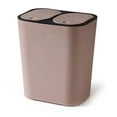 thumbnail image 2 of Riforla Garbage and Recycle Can Pantry Waste Plastic Beige Small Rubbish Bags Kitchen Gadgets Coffee, 2 of 7